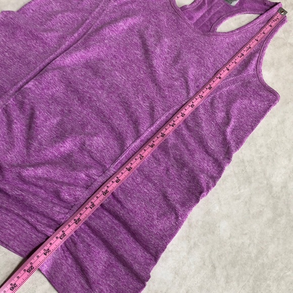 Athleta Woman’s Tennis Workout Activity Seamless Purple Tank Size S - Picture 9 of 11